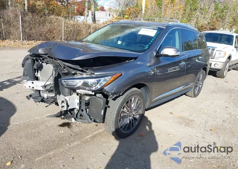 2017 Infiniti Qx60 z USA, uszkodzony, nr VIN 5N1DL0MM8HC543916